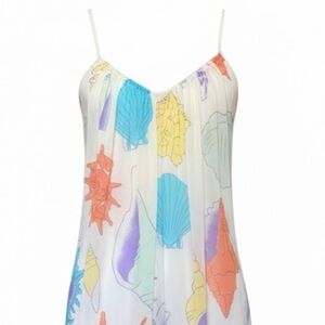 Donald Brooks for Neiman Marcu Union Label Vintage Sheer Seashell Slip Dress